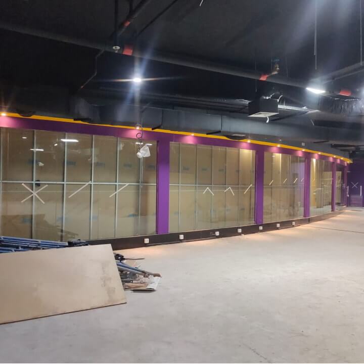 Partisi Kaca Tempered 2